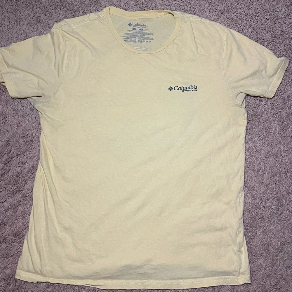 Columbia Sportswear PFG Fishing Boat Short Sleeve T-Shirt Men’s Size Large